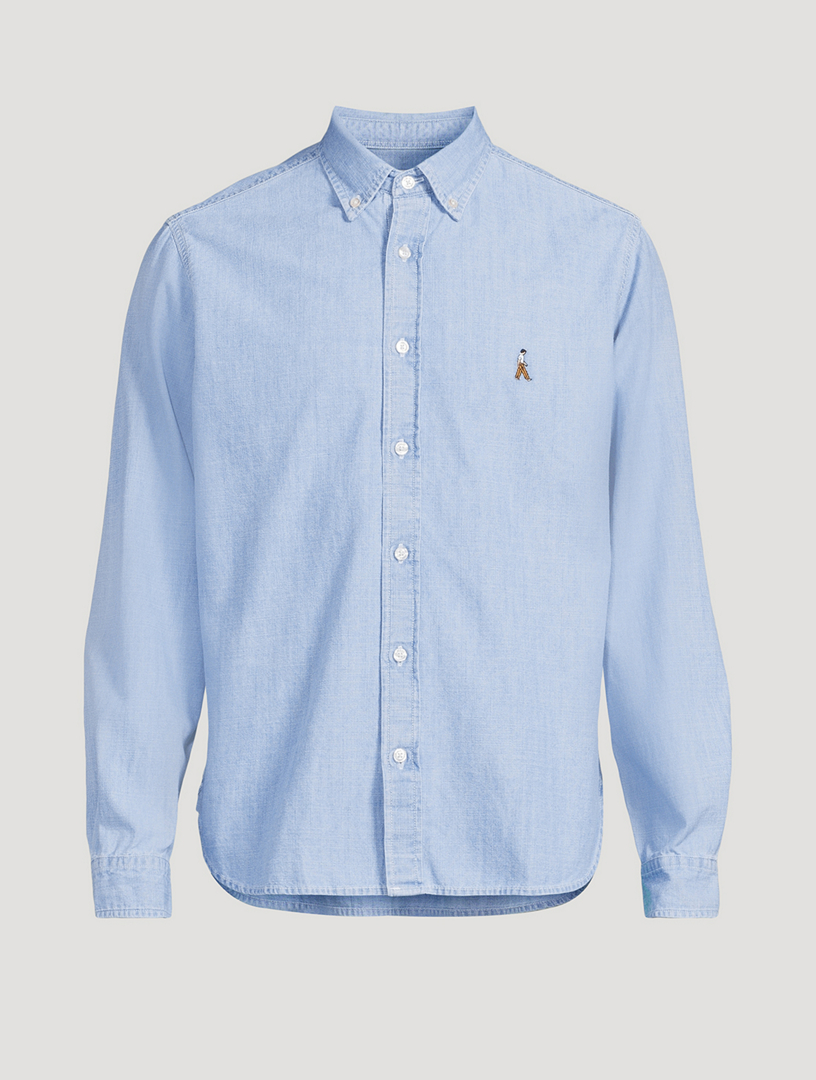 Chambray Long-Sleeve Shirt