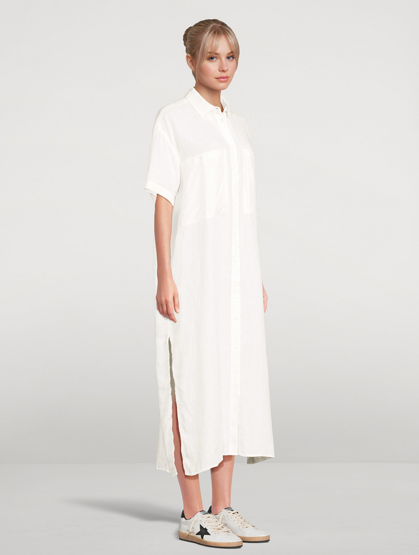 left on friday getaway shirt dress Getaway Mini Dress