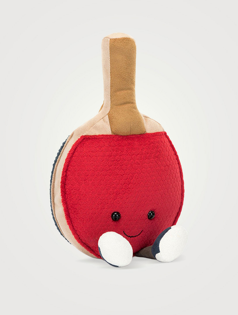 Peluche Raquette de tennis de table Amuseables Sports