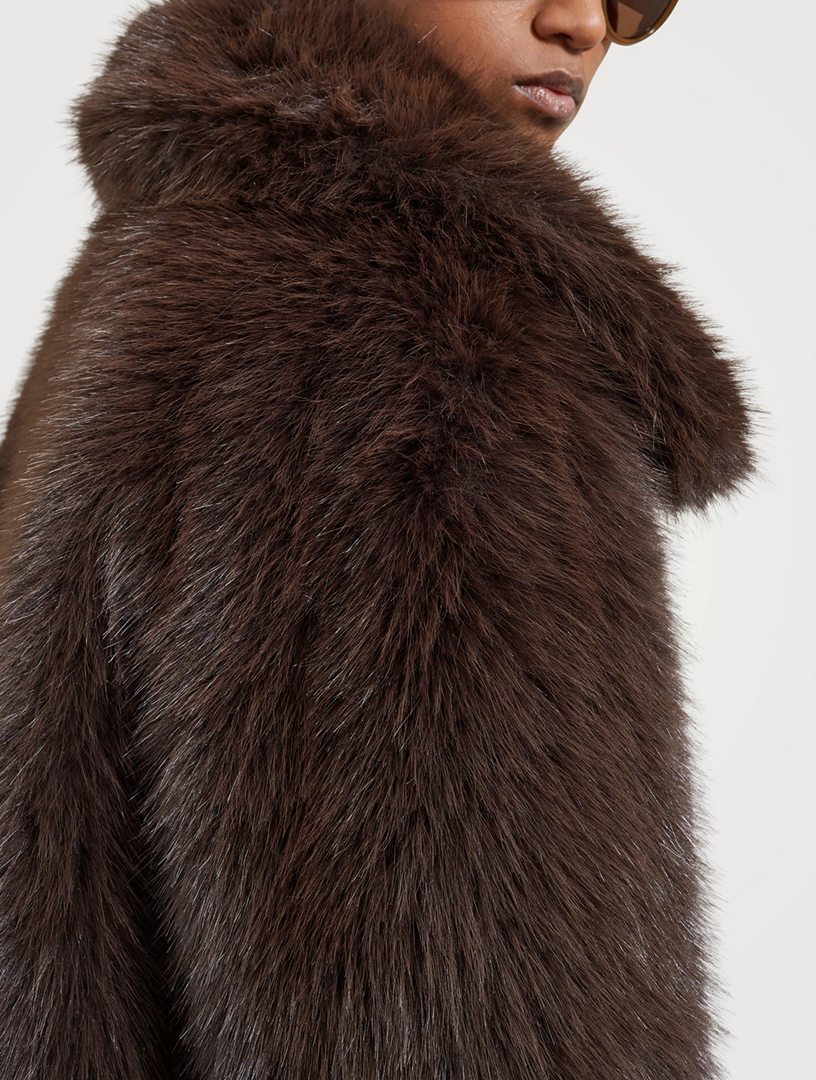 Women's Designer Faux Fur & Shearling Coats | Holt Renfrew
