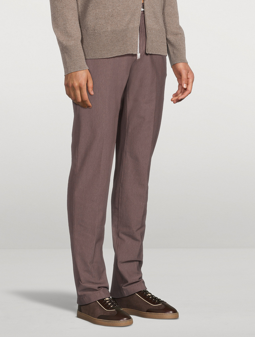BRUNELLO CUCINELLI Suede And Leather Mixed Sneakers | Holt Renfrew