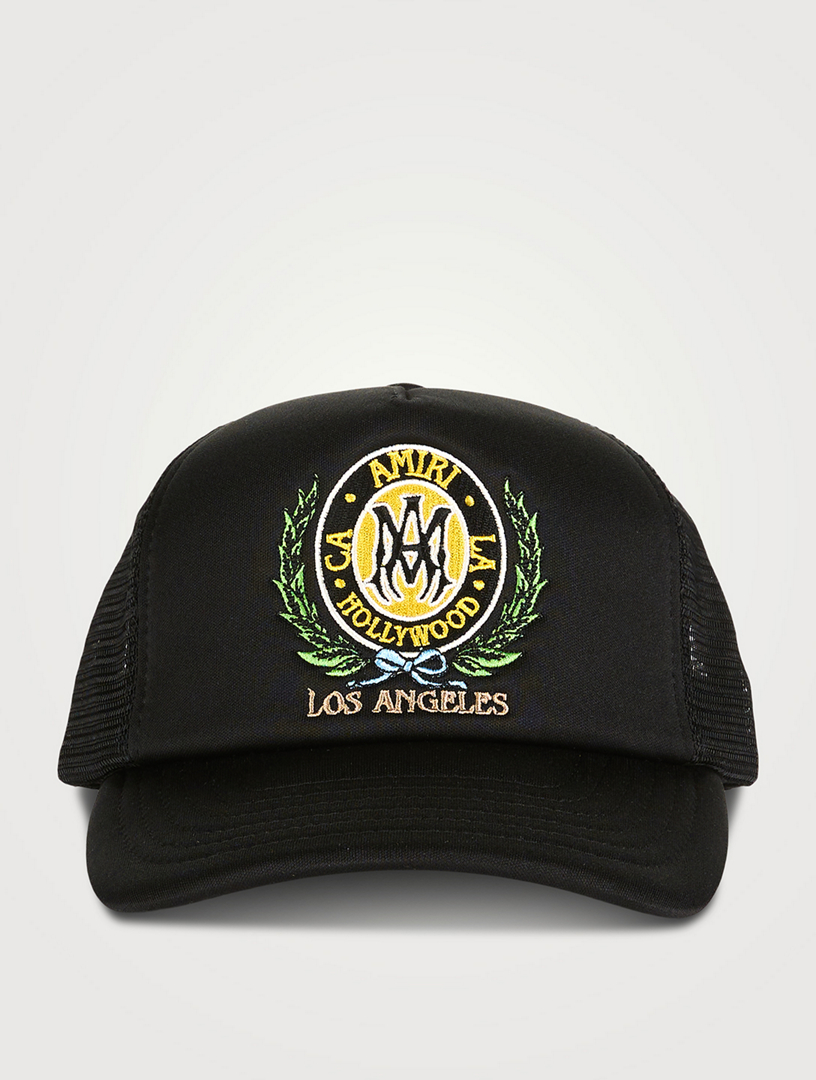 帽子 25FW AMIRI MA CREST TRUCKER HAT / BLK AMIRI MA Crest Trucker Hat | Holt Renfrew