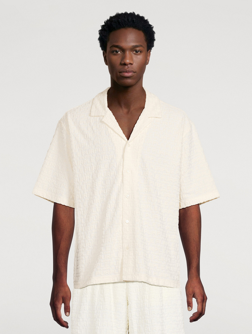 PURPLE BRAND Terry Camp Shirt | Holt Renfrew