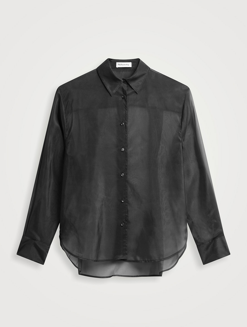 Perri Sheer Organza Shirt