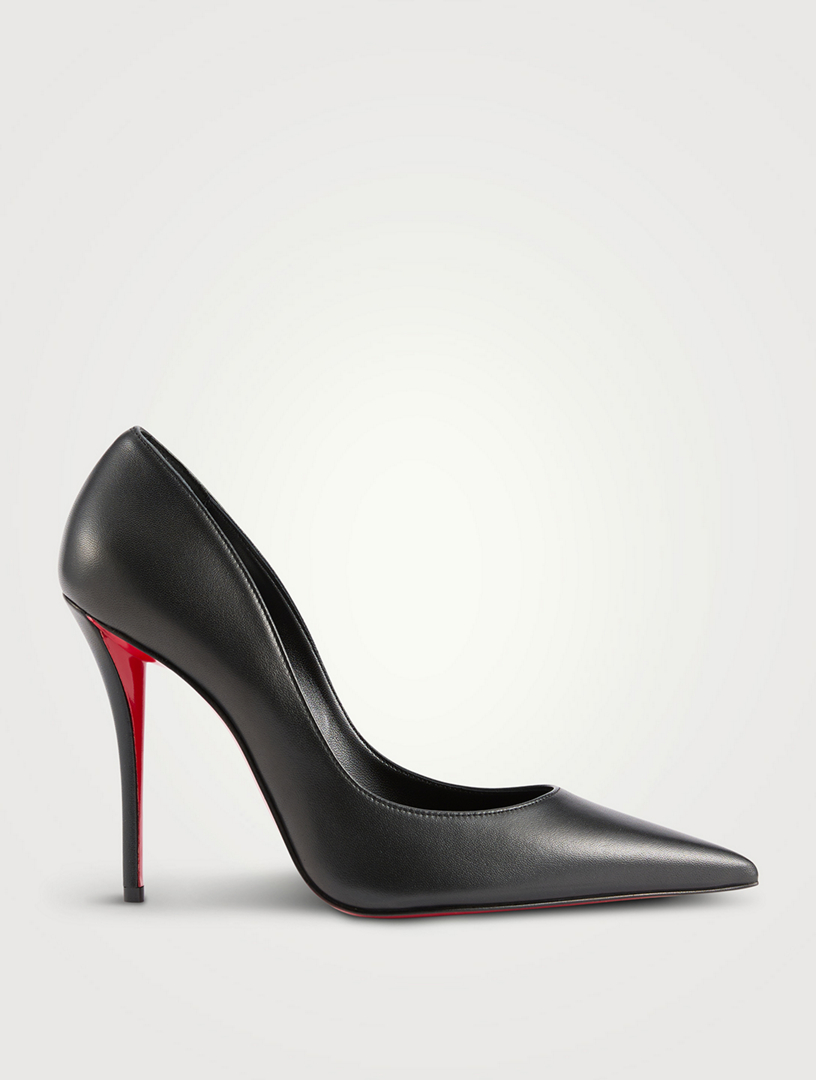 CHRISTIAN LOUBOUTIN Miss Z Leather Pumps | Holt Renfrew