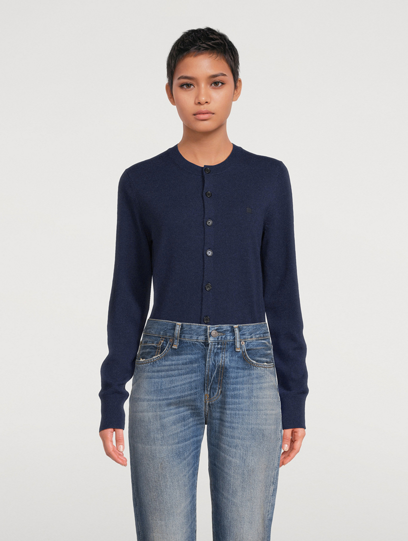 ACNE STUDIOS Wool Cardigan | Holt Renfrew