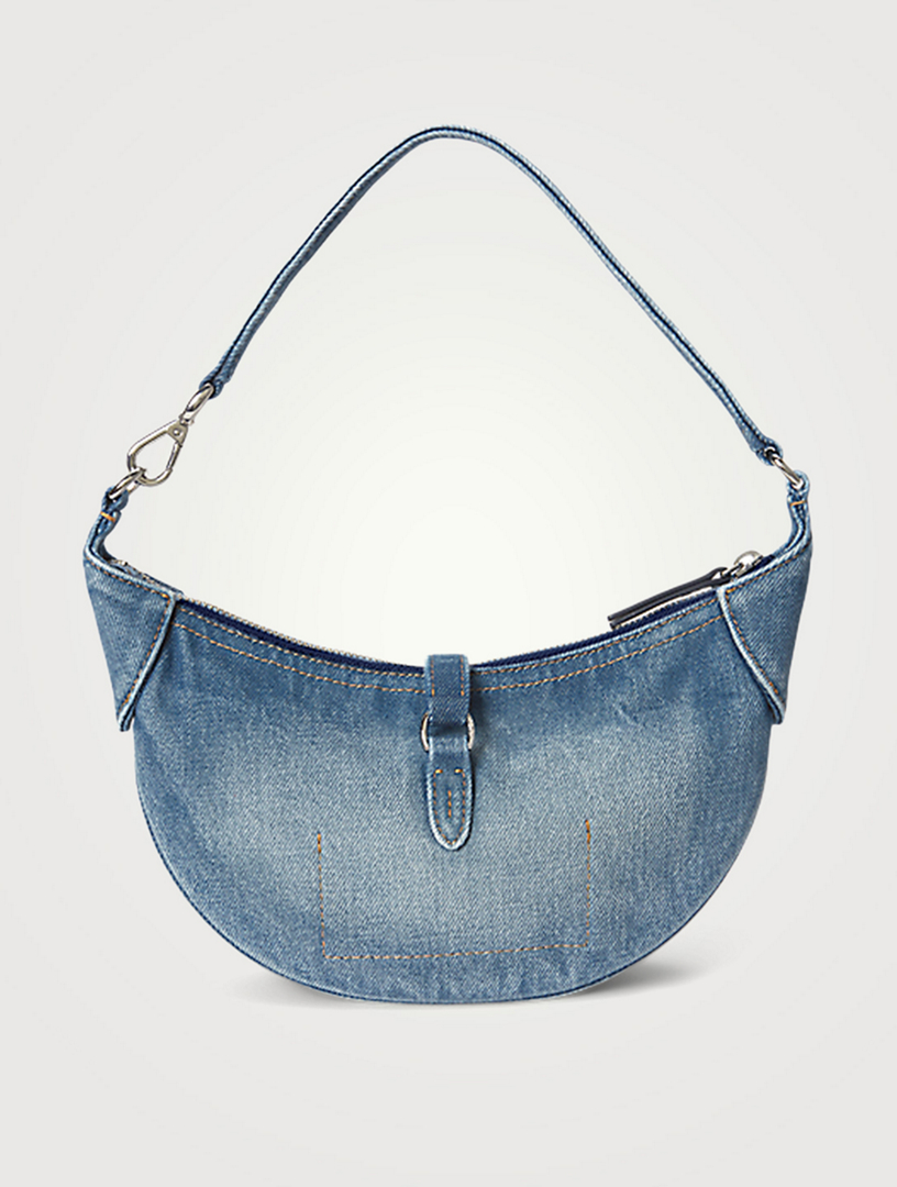 POLO RALPH LAUREN Mini Polo ID Denim Shoulder Bag | Holt Renfrew