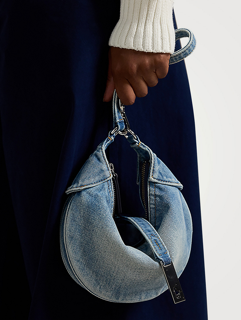 POLO RALPH LAUREN Mini Polo ID Denim Shoulder Bag | Holt Renfrew