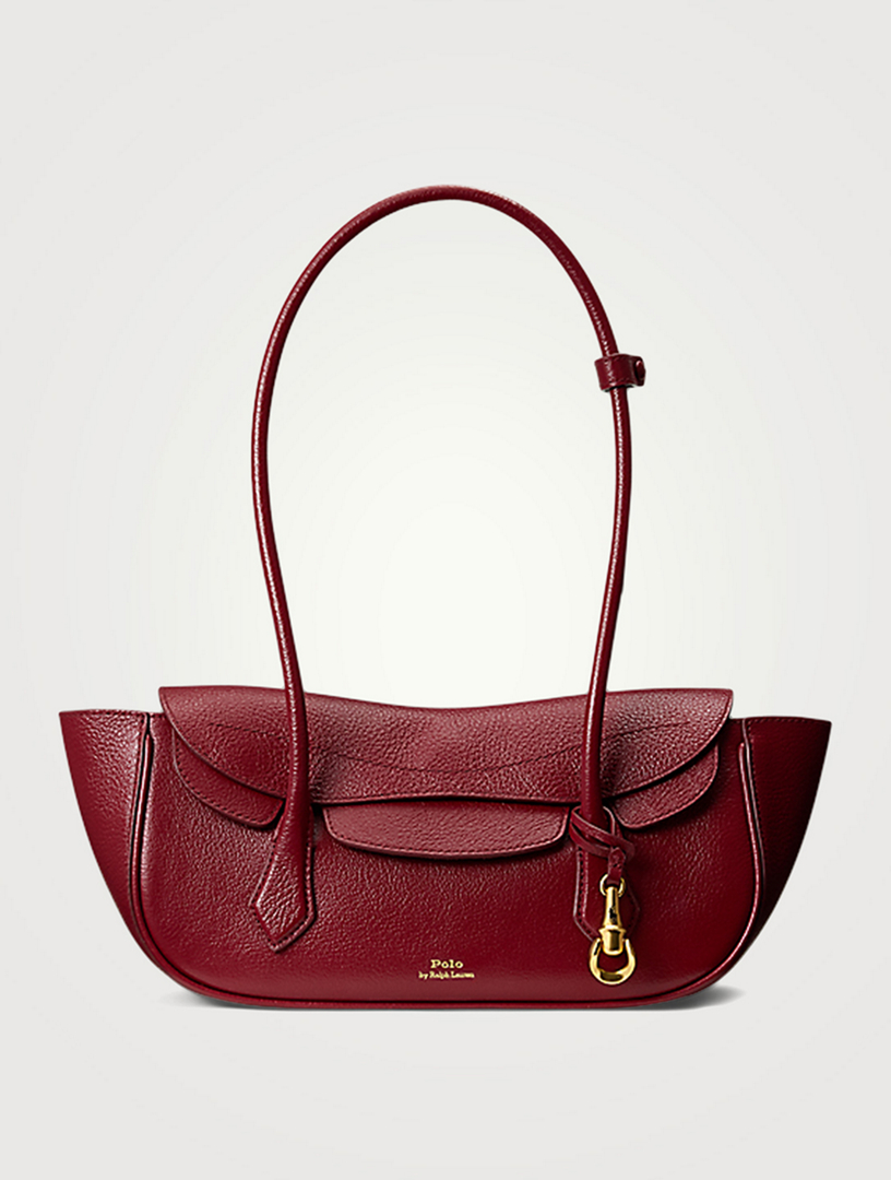 Small Polo Blaze Leather Shoulder Bag