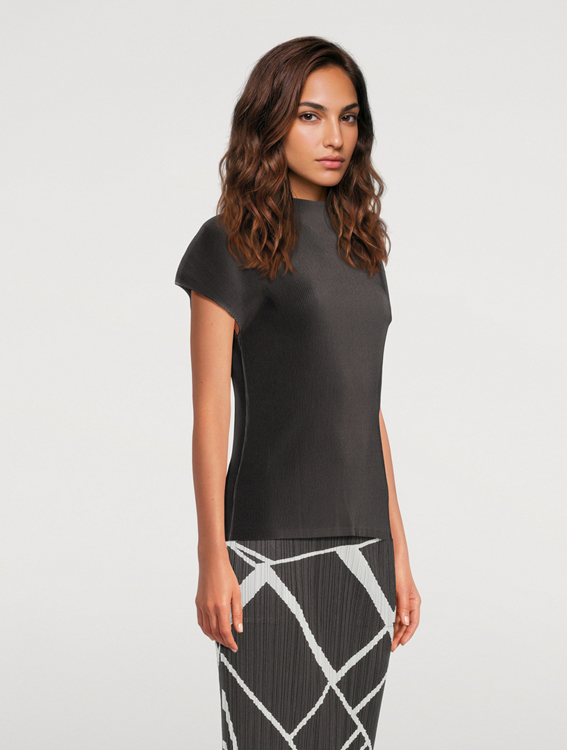 PLEATS PLEASE ISSEY MIYAKE Mist August Top | Holt Renfrew