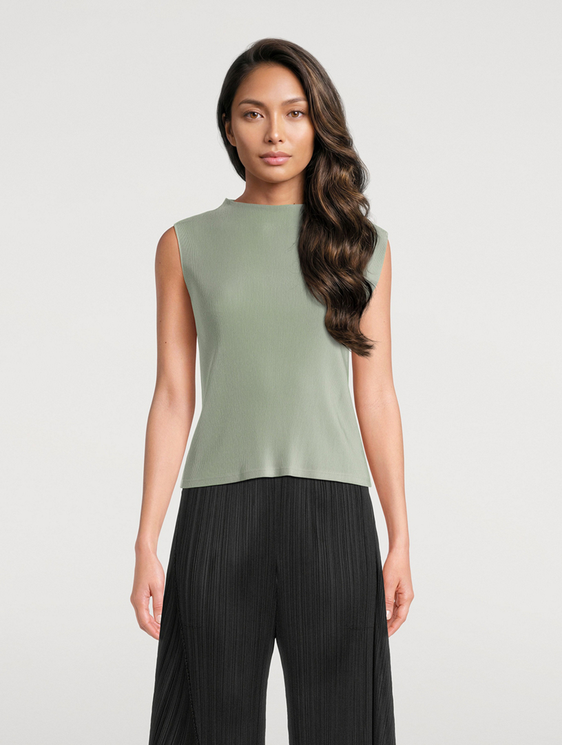 トップス PLEATS PLEASE ISSEY MIYAKE MIST TOPS PLEATS PLEASE ISSEY MIYAKE Mist September Top | Holt Renfrew