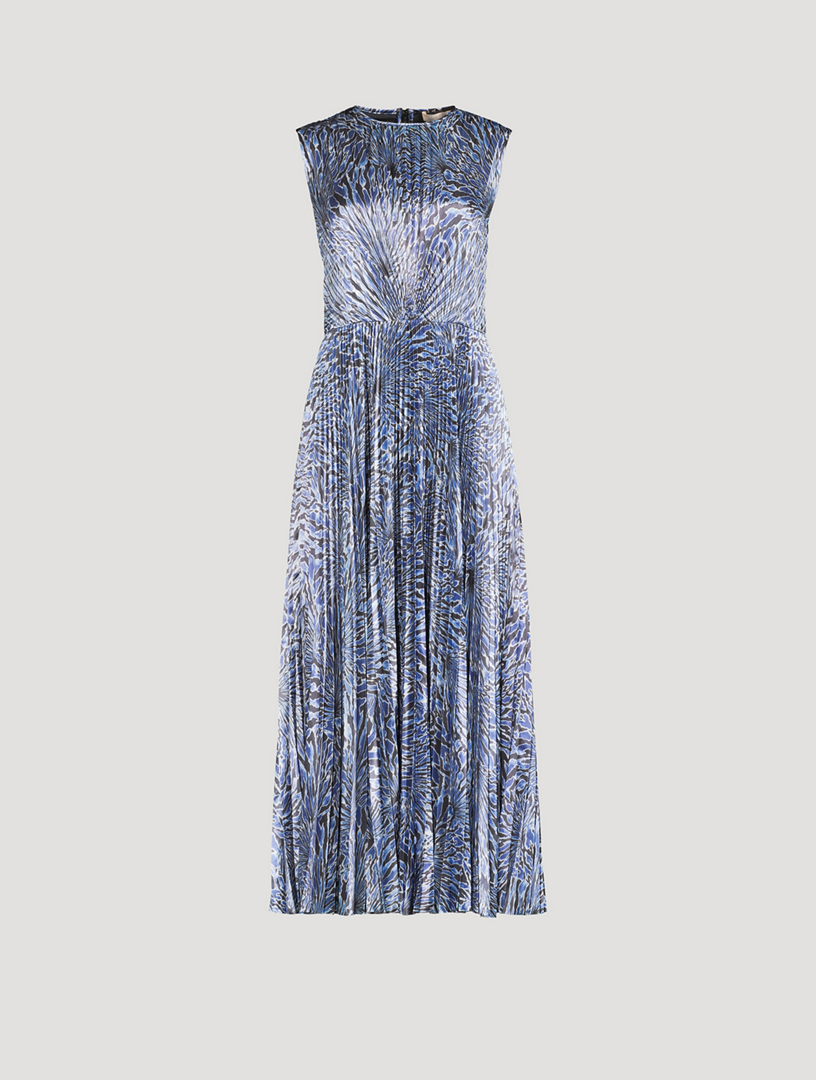 reformation afton short-sleeve a-line midi dress Reformation Afton Floral-Print Woven Midi Dress in Blue
