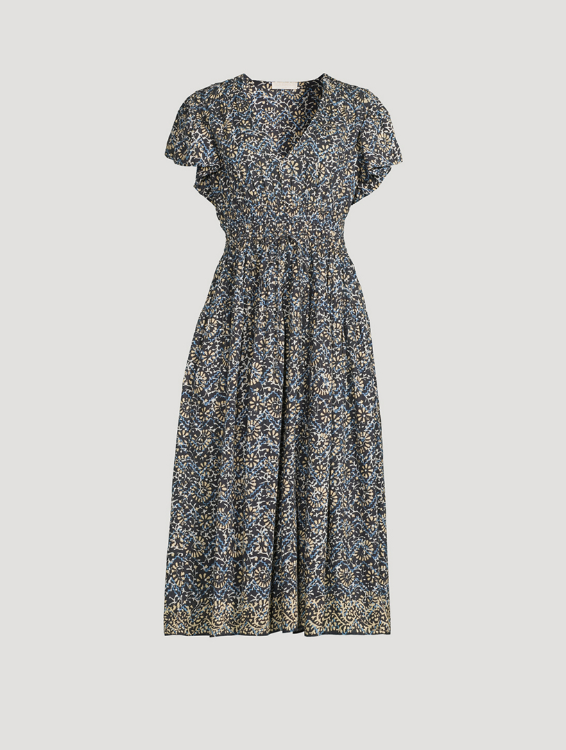 maje layered effect patterned dress Layered-effect Scarf Skirt S3ISSUE