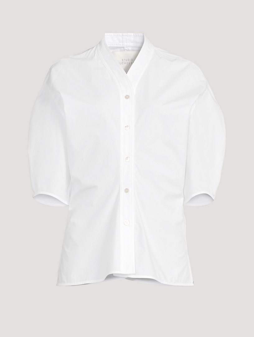 Asti Puff-Sleeve Shirt