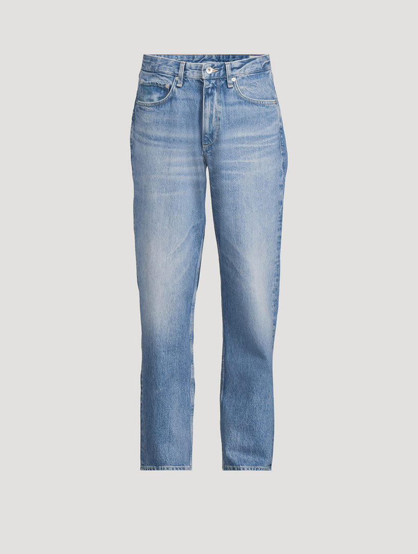 Fit 4 Authentic Rigid Straight-Leg Jeans