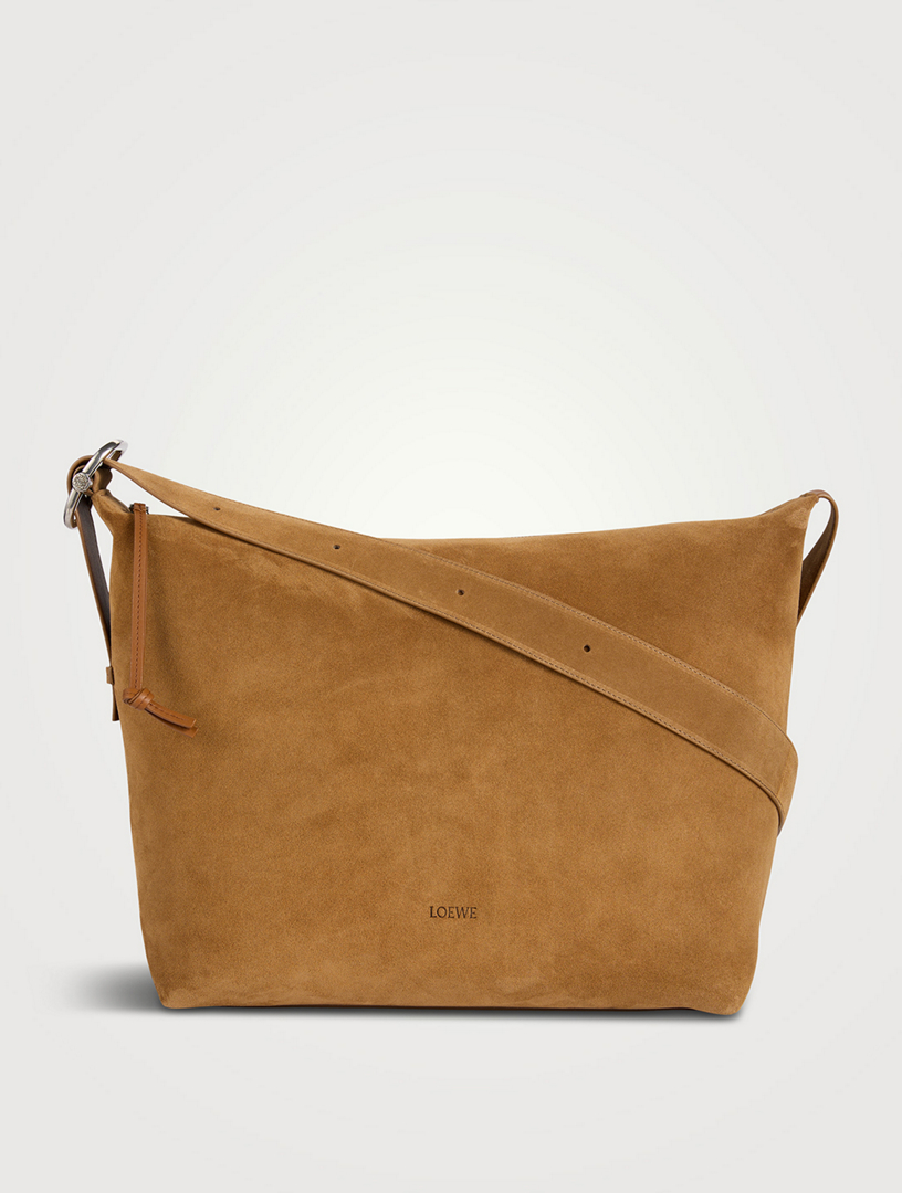 Large Loop Suede Bag