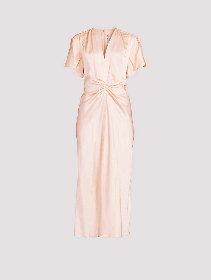 Eve Satin Midi Dress