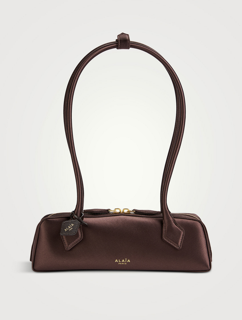 Small Le Teckel Satin Shoulder Bag