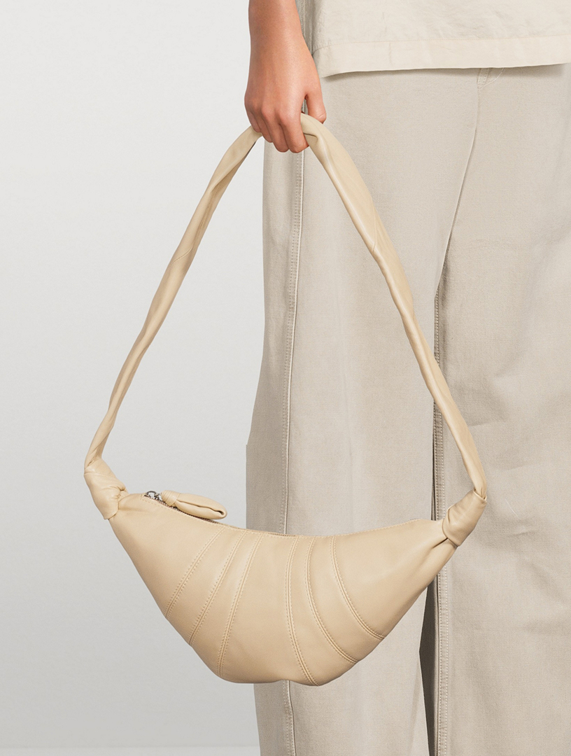 LEMAIRE Small Croissant Leather Shoulder Bag | Holt Renfrew