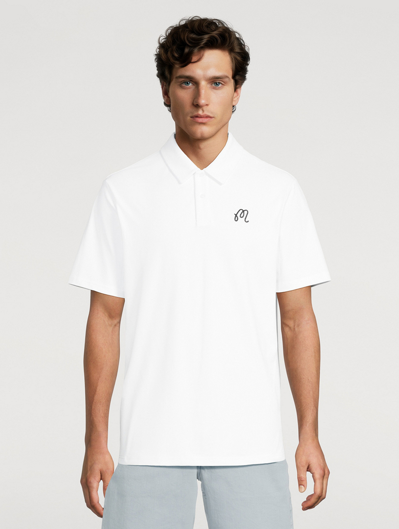 MALBON GOLF Fairway Nylon Polo Shirt | Holt Renfrew