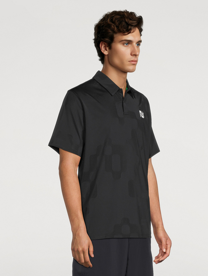 MALBON GOLF Performance Mesh Polo Shirt | Holt Renfrew