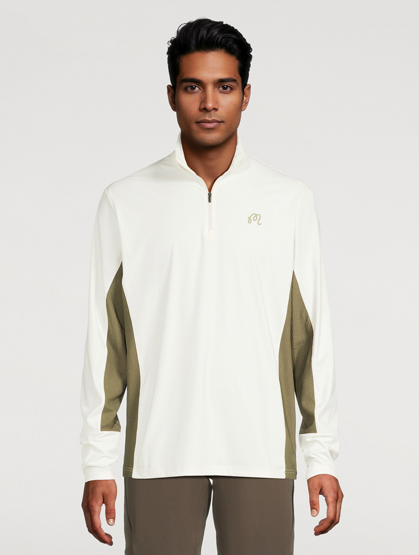 MALBON GOLF Santiago Mid-Layer Shirt | Holt Renfrew