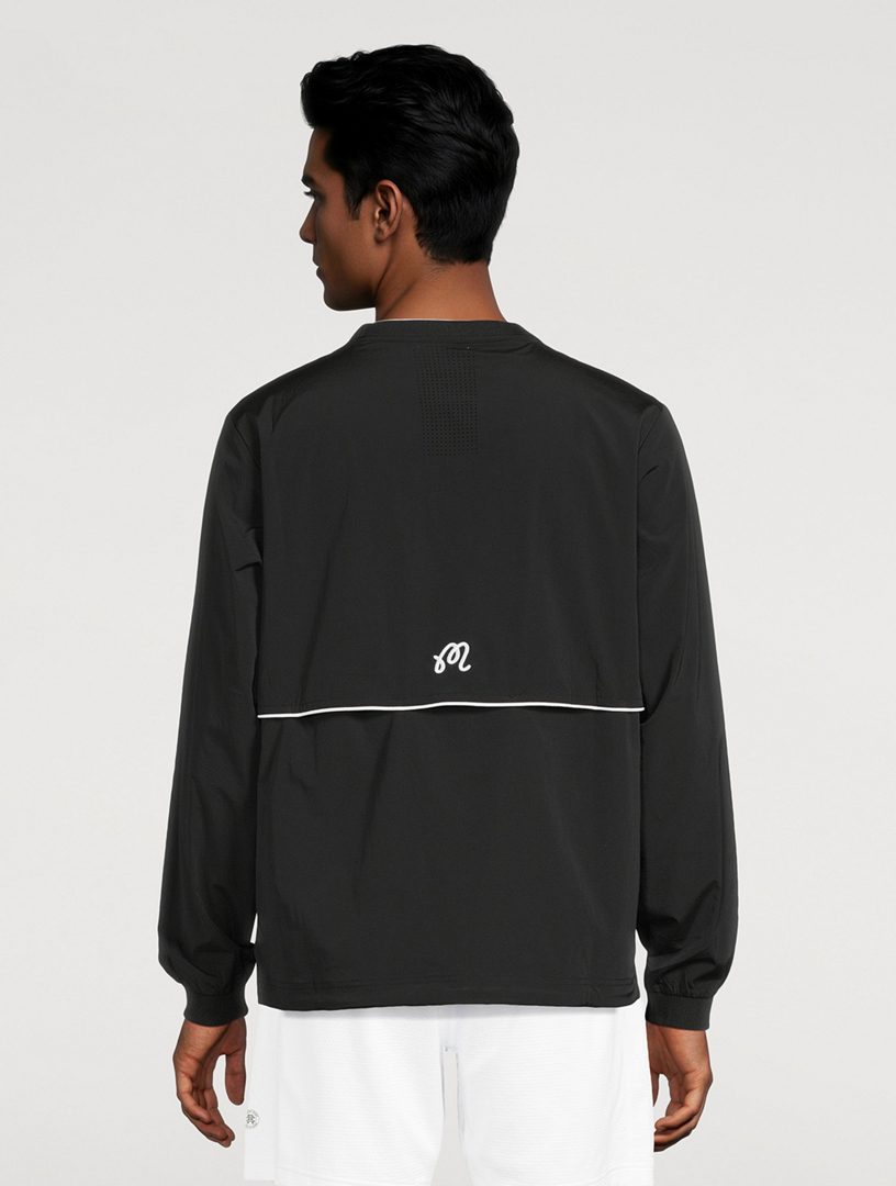 メンズウェア MALBON GOLF EAGLE BLADE PULLOVER XL MALBON GOLF Evergreen Sport Pullover | Holt Renfrew