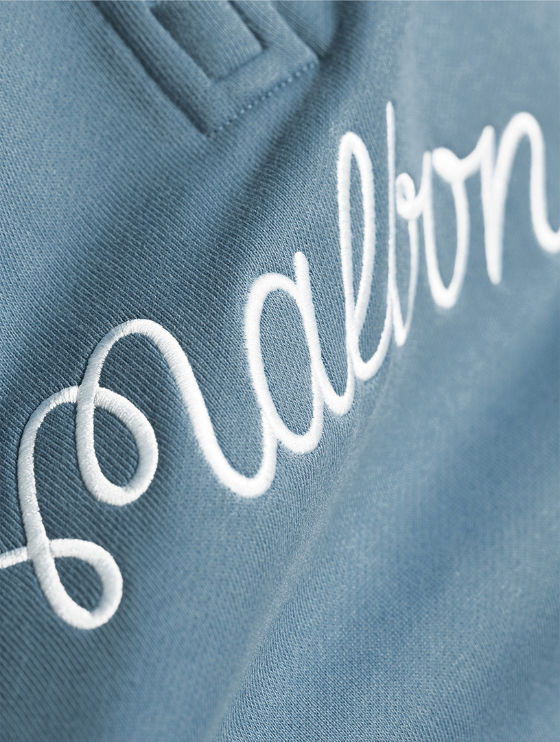 MALBON GOLF Collegiate Cotton Sweatshirt | Holt Renfrew