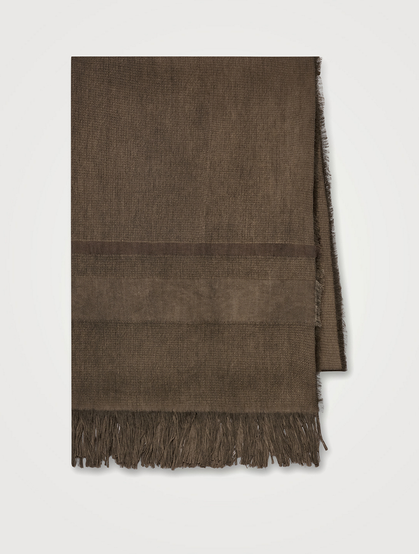 THE ROW Merisi Cotton Linen Scarf | Holt Renfrew