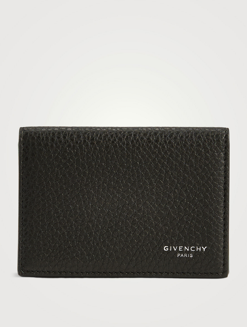 GIVENCHY Leather Flap Card Holder | Holt Renfrew