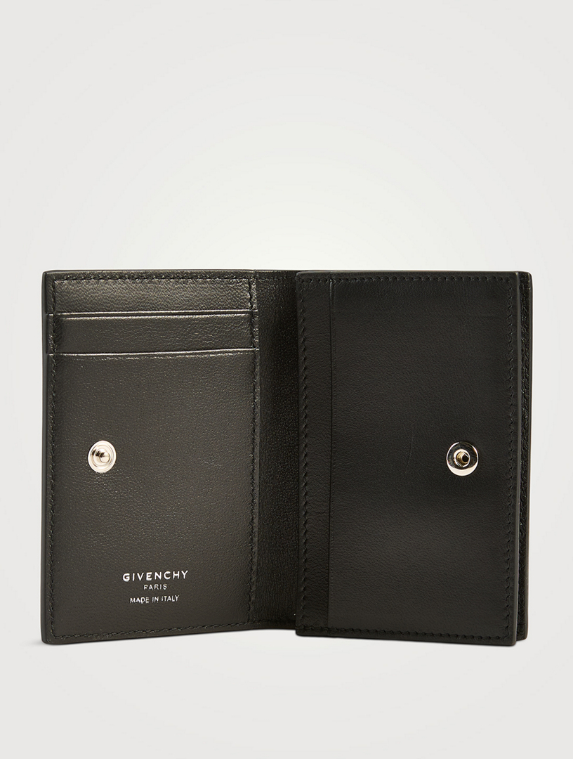 GIVENCHY Leather Flap Card Holder | Holt Renfrew