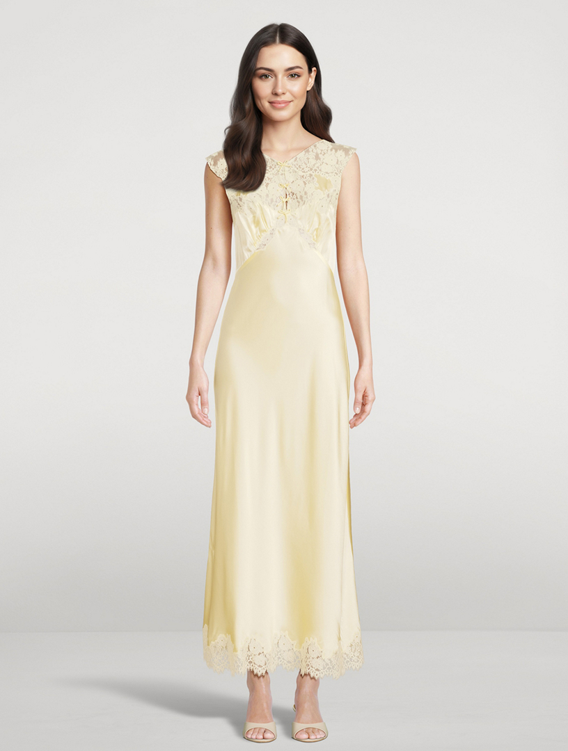 holt renfrew evening dresses GIVENCHY Silk Sequin Embroidered Evening Dress