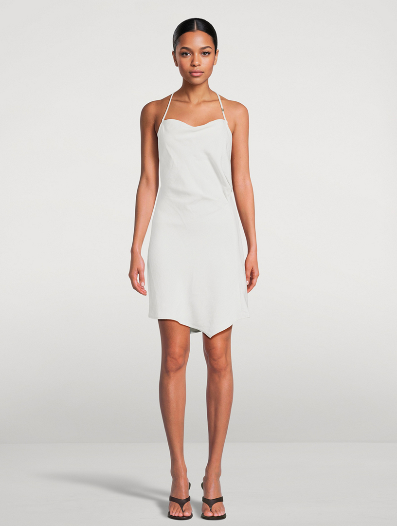 HELMUT LANG Knot Slip Dress | Holt Renfrew