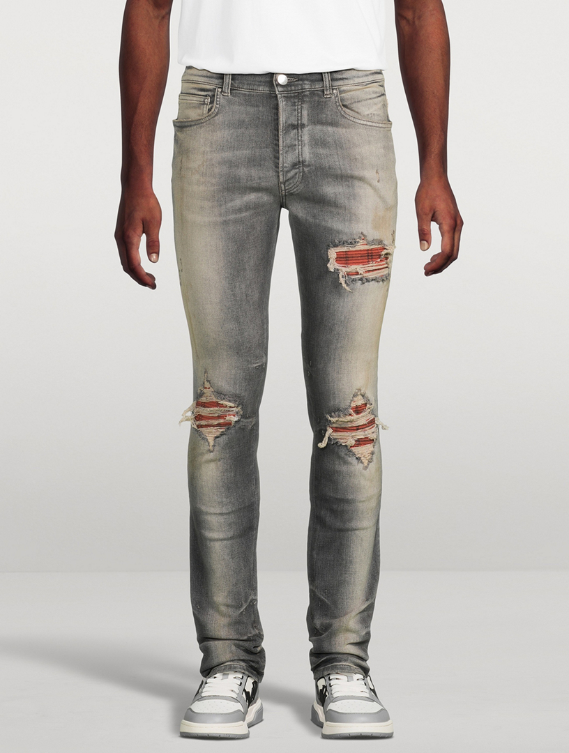 AMIRI Flannel MX1 Skinny Jeans | Holt Renfrew