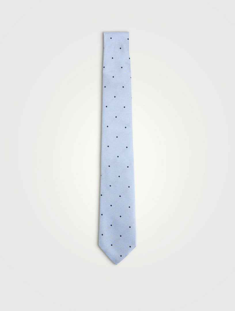 Silk Polka Dot Tie
