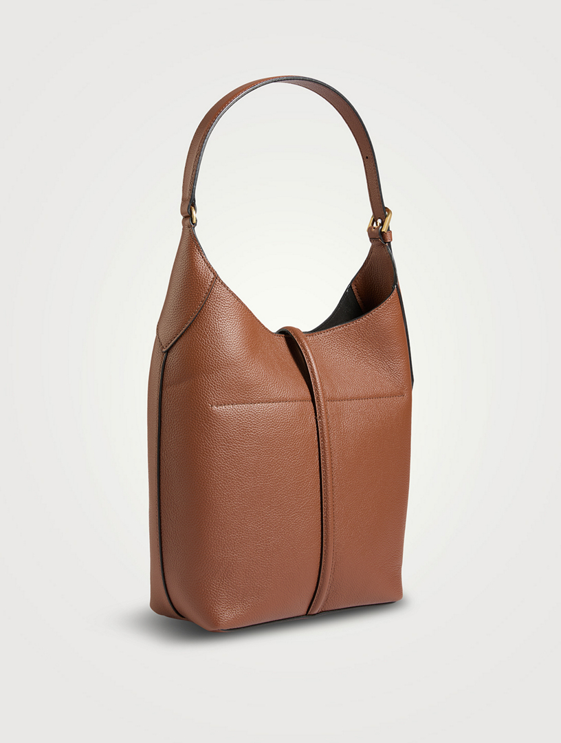 Mulberry Small Islington Leather Bucket Bag | Brown | FARFETCH 