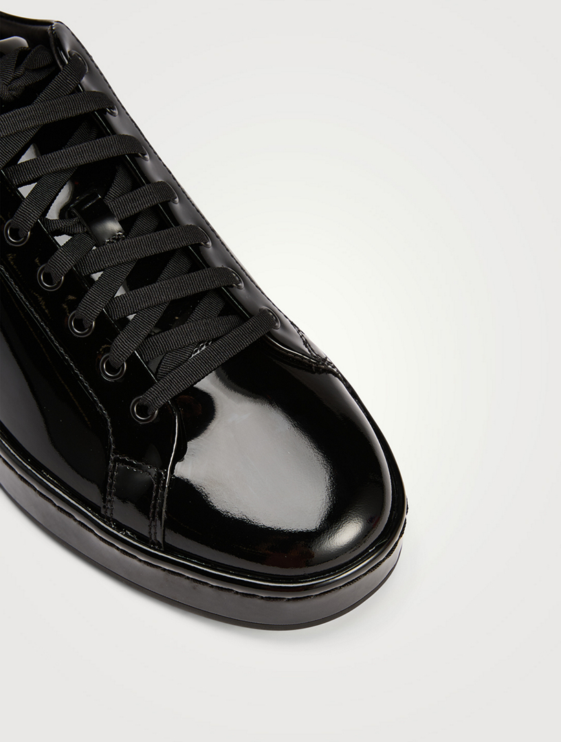 ALLEN EDMONDS Barnes Patent Sneakers | Holt Renfrew