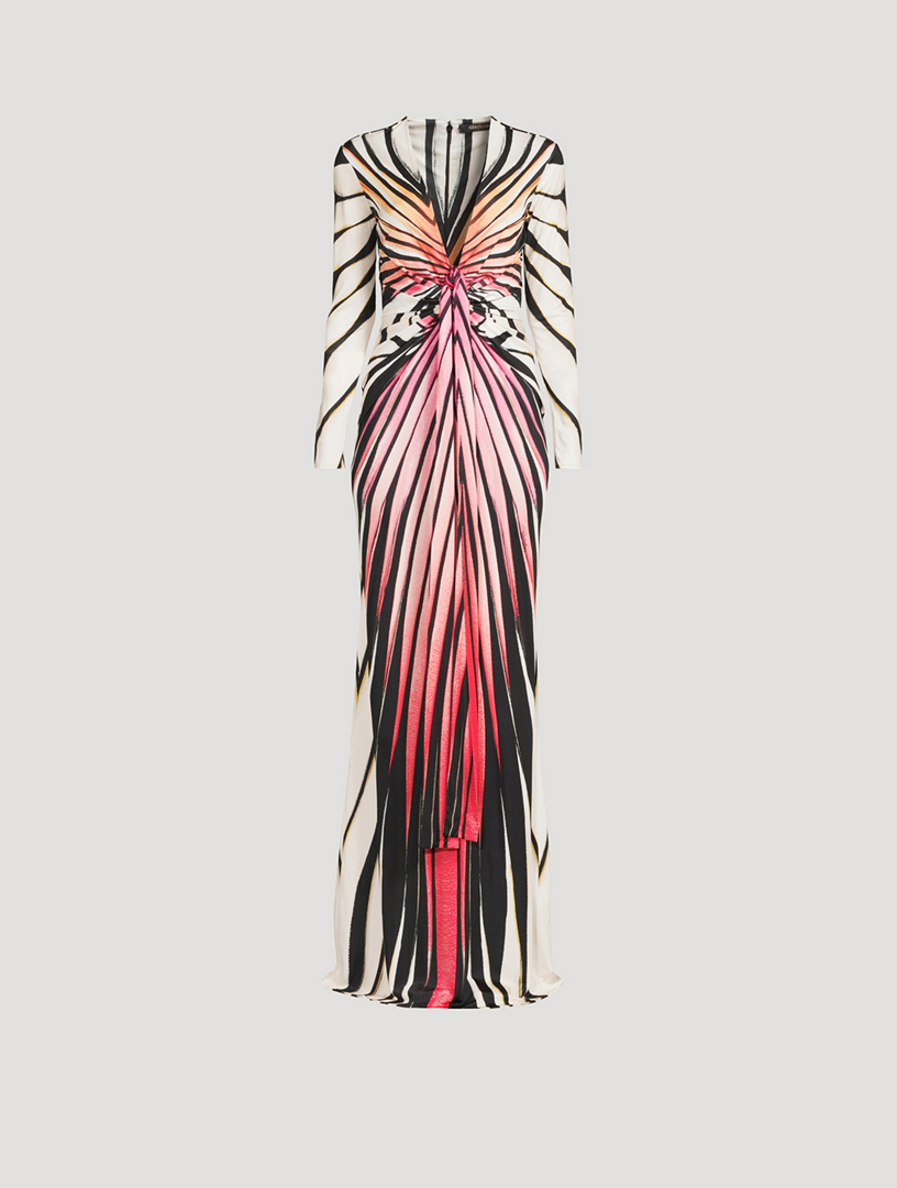 Ray Of Paradise Printed Long Dress