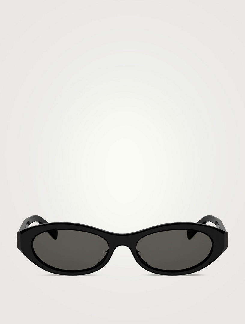 Triomphe Mini Oval Sunglasses