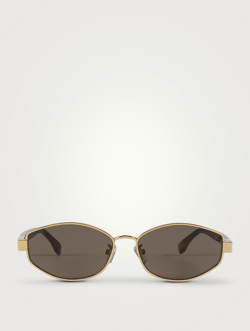 Lunettes de soleil Baguette Diamonds à monture carrée