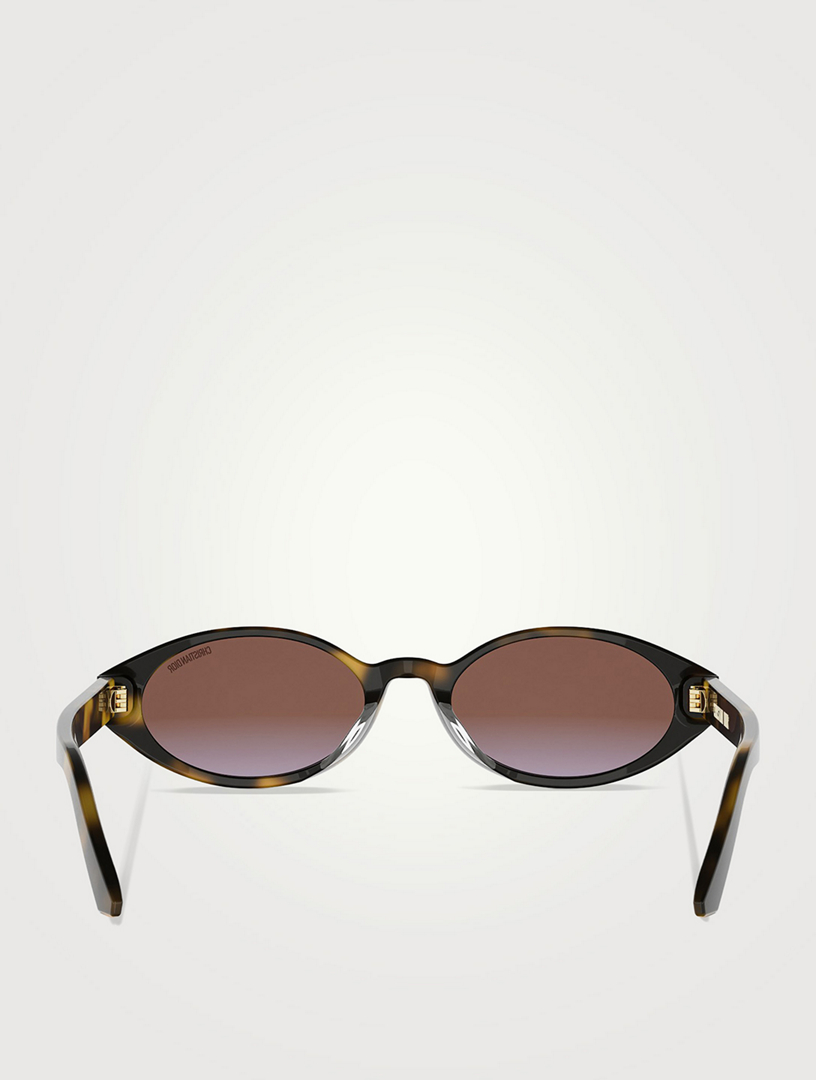 DIOR DIORPACIFIC R1I Oval Sunglasses | Holt Renfrew