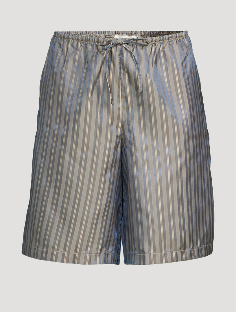 Sandy Bermuda Shorts In Stripe Print