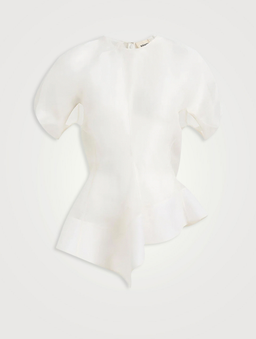 Rumi Silk Organza Blouse