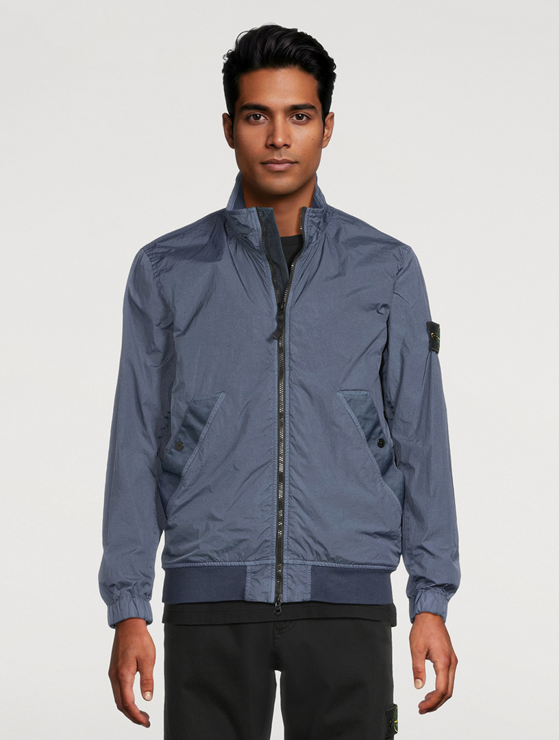 STONE ISLAND Nylon Zip Jacket | Holt Renfrew