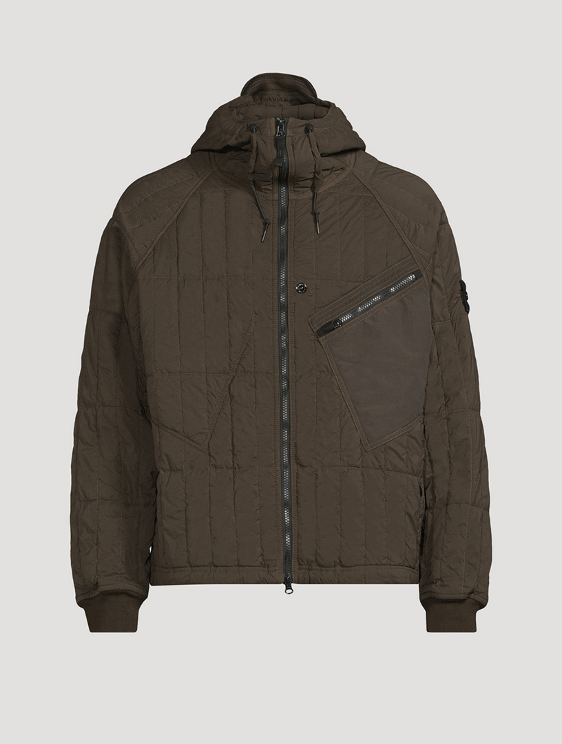 STONE ISLAND Nylon Stretch Quilted Jacket | Holt Renfrew