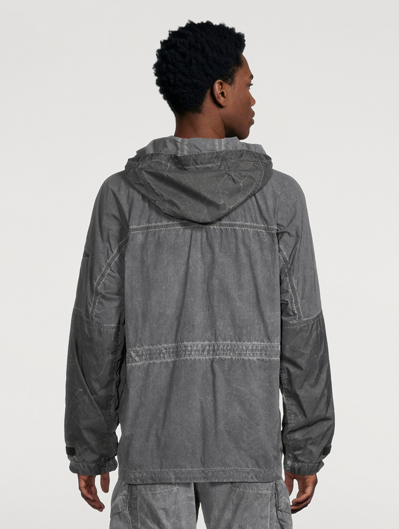 STONE ISLAND Pigment Dyed Nylon Anorak Jacket | Holt Renfrew