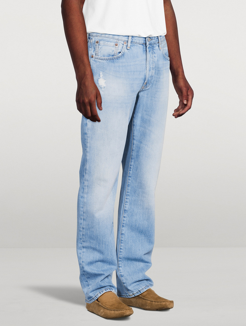 ACNE STUDIOS 1996 Cotton Straight-Leg Jeans | Holt Renfrew
