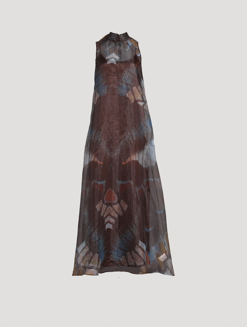 Albee Organza Maxi Dress
