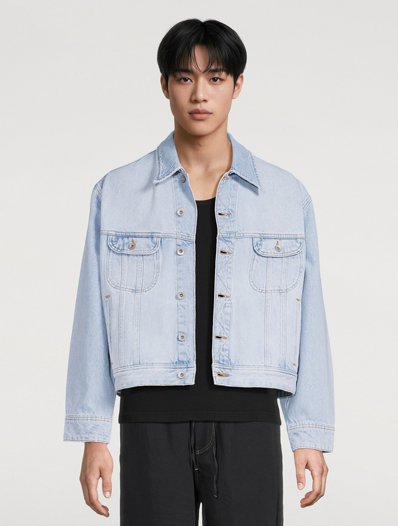 STUDIO NICHOLSON Derby Denim Jacket | Holt Renfrew