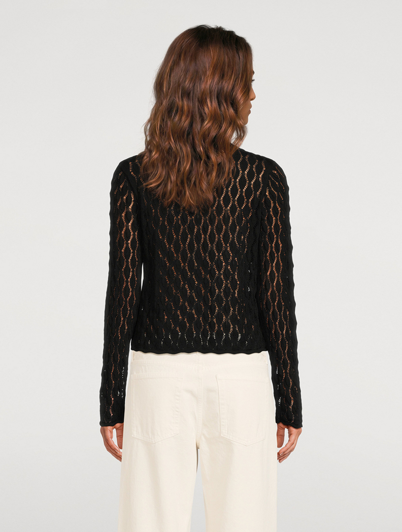 FRAME The Getaway Cotton Cardigan | Holt Renfrew